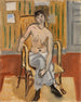Nu seduto in una stanza bronzata - Henri Matisse — vista dell’opera