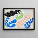 La lagune - Henri Matisse — gerahmtes Bild an der Wand