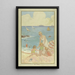 La mer - Henri Nozais — quadro incorniciato alla parete