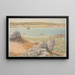 Embouchure du Trieux, Flut bei Ebbe in Loguivy - Henri Rivière — gerahmtes Bild an der Wand