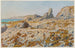 Grève von Pors Lonnec, Ebbe, Morgat - Henri Rivière — Ansicht des Kunstwerks