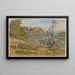 Le vieux château de Bormes - Henri Rivière — quadro incorniciato alla parete