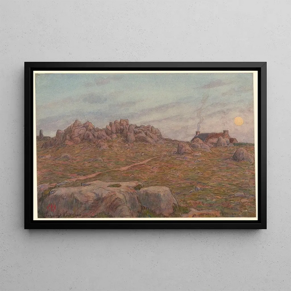 Henri Rivire - Lever de lune RocNeven.webp