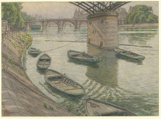 Henri Rivire - Paris Quai du Louvre.webp