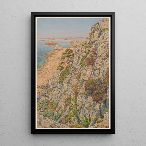 Henri Rivire - Roc Neveu La falaise de loiseau Loguivy.webp