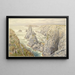 Rochers de Port-Coton, Belle-Île - Henri Rivière — gerahmtes Bild an der Wand