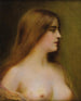 Ritratto di una giovane donna - Henri Rondel — vista dell’opera