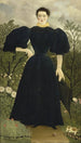Ritratto di Madame M - Henri Rousseau — vista dell’opera