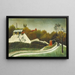 Scierie en périphérie de Parigi - Henri Rousseau — quadro incorniciato alla parete