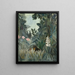 La giungla equatoriale - Henri Rousseau — quadro incorniciato alla parete