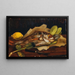 Fischstillleben mit Zitrone - Henri Victor Gabriel Le Fauconnier — gerahmtes Bild an der Wand