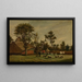 Bauernhof - Henri de Braekeleer — gerahmtes Bild an der Wand
