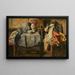 Natura morta con accessori - Henri de Braekeleer — quadro incorniciato alla parete