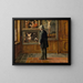 L'amateur d'art - Henri de Braekeleer — quadro incorniciato alla parete