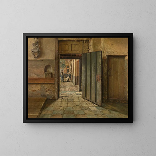 Henri de Braekeleer - The Conversation.webp
