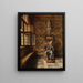 L'homme sur la chaise - Henri de Braekeleer — gerahmtes Bild an der Wand