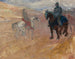 Due cavalieri in armatura - Henri de Toulouse-Lautrec — vista dell’opera