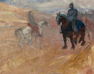 Henri de ToulouseLautrec - Deux Chevaliers En Armure.webp