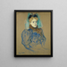May Milton - Henri de Toulouse-Lautrec — quadro incorniciato alla parete