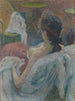 The Resting Model - Henri de Toulouse-Lautrec — artwork view