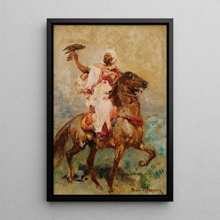 Henri milien Rousseau - North African On Horseback.webp
