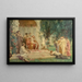 Psyché vor dem Thron der Venus - Henrietta Rae — gerahmtes Bild an der Wand