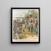 Stonewall Jackson Bull Run 17 août 1861 - Henry Alexander Ogden — framed artwork on a wall
