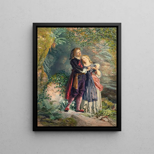 Henry Anelay - Ferdinand And Miranda From the Tempest.webp