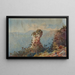 Orphan Rock, Katoomba, Montagne Bleue - Henry Atcherley — quadro incorniciato alla parete