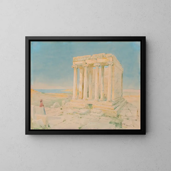 Tempio della Vittoria senza ali - Henry Bacon — quadro incorniciato alla parete