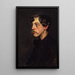 Portrait de Camille Mauclair 1872-1945 critique d'art - Henry Bataille — gerahmtes Bild an der Wand