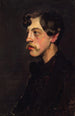 Portrait de Camille Mauclair 1872-1945 critique d'art - Henry Bataille — Ansicht des Kunstwerks