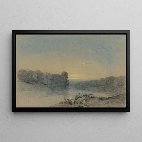 Henry Bright - The Lake at Holkham Norfolk.webp