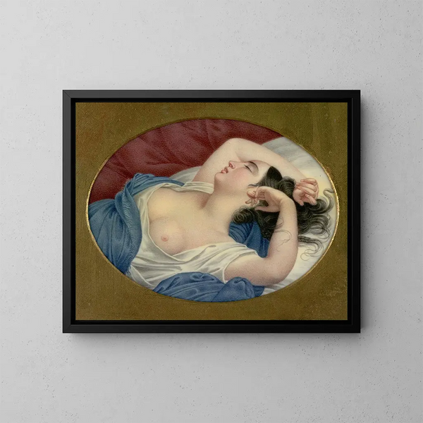 La Belle au bois dormant - Henry Brintnell Bounetheau — gerahmtes Bild an der Wand