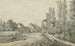 Village Path with Houses - Henry Edridge — artwork view