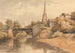 Sur la Monnow, Monmouth - Henry Edridge — artwork view