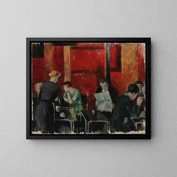 La barre Fazer - Henry Ericsson — gerahmtes Bild an der Wand