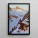 Der Tag ist vorbei - Henry Farny — gerahmtes Bild an der Wand
