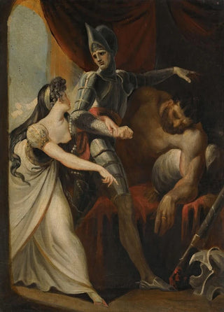 Henry Fuseli - Hon Rescuing Angela From The Giant Angulaffer From Wielands Oberon.webp