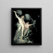 Satan e la morte con l'intervento del peccato - Henry Fuseli — quadro incorniciato alla parete