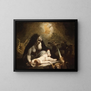 Henry Fuseli - The NightHag Visiting Lapland Witches.webp