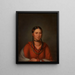 Hayne Hudjihini Aigle des délices - Henry Inman — framed artwork on a wall