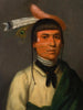 No-Tin Wind, ein Chippewa-Häuptling - Henry Inman — Ansicht des Kunstwerks