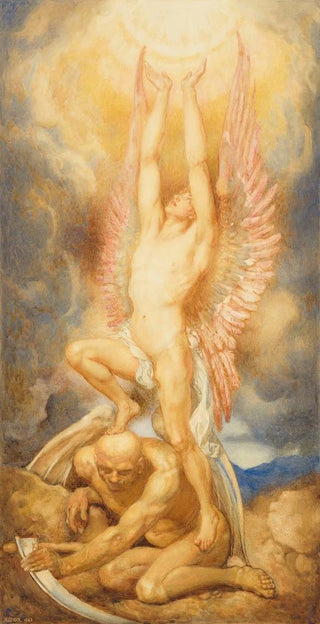 Henry John Stock - The Angel of Hope.webp
