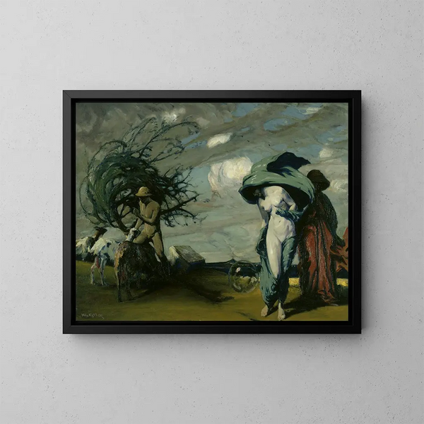 Saggezza e destino - Henry Keller — quadro incorniciato alla parete