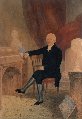 Henry Kirchhoffer - Charles Robertson 17601821 at his Miniature Painters Desk.webp