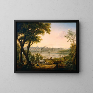 Henry Lewis - Saint Louis in 1846.webp