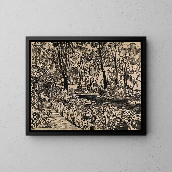 Arboretum - Henry Lyman Saen — gerahmtes Bild an der Wand