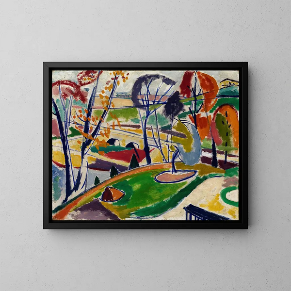 Dekor flach - Henry Lyman Saen — gerahmtes Bild an der Wand