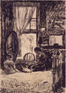 Figuren vor dem Fenster - Henry Lyman Saen — Ansicht des Kunstwerks